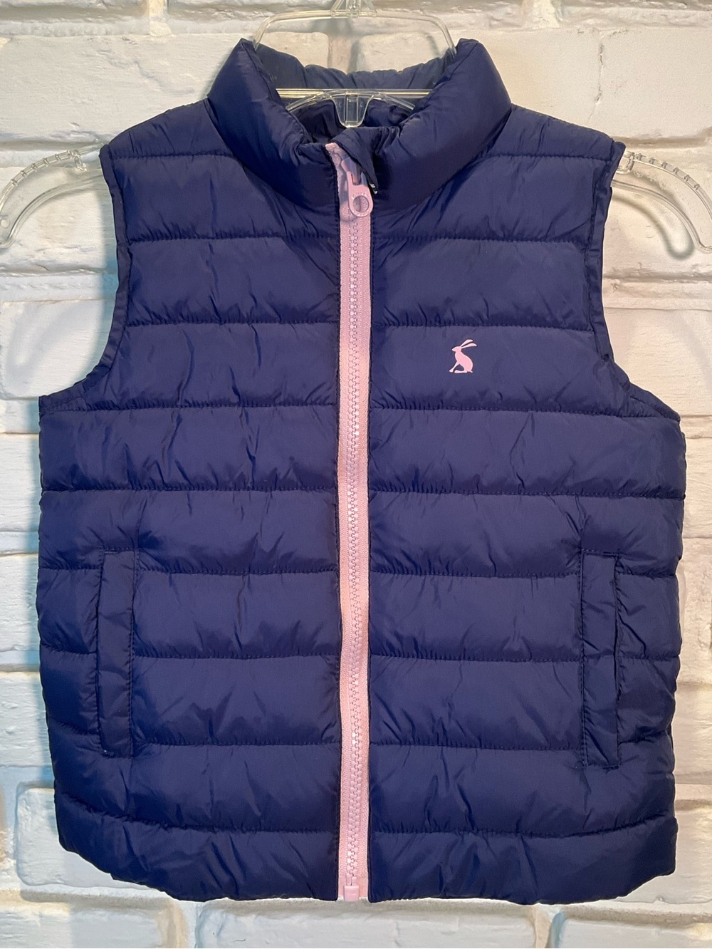 Joules quilted vest size 4